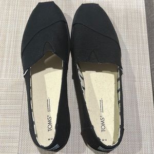 Toms Cupsole Alpargata Slip-on Sneaker in Black